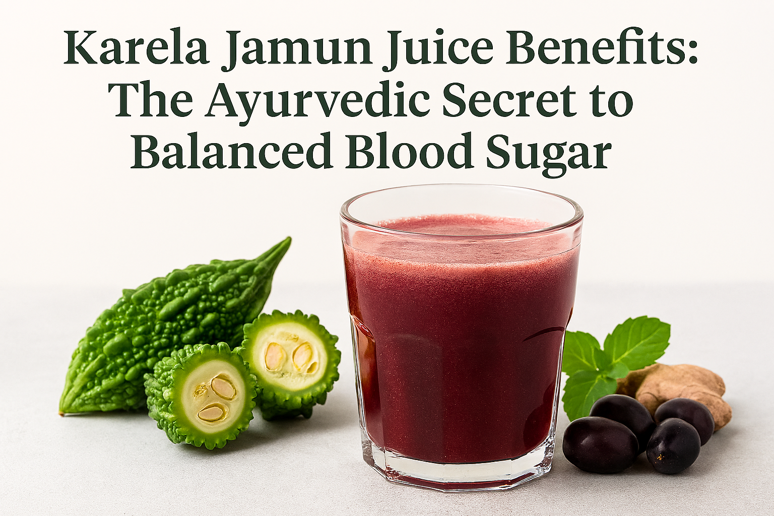 Karela Jamun Juice Benefits