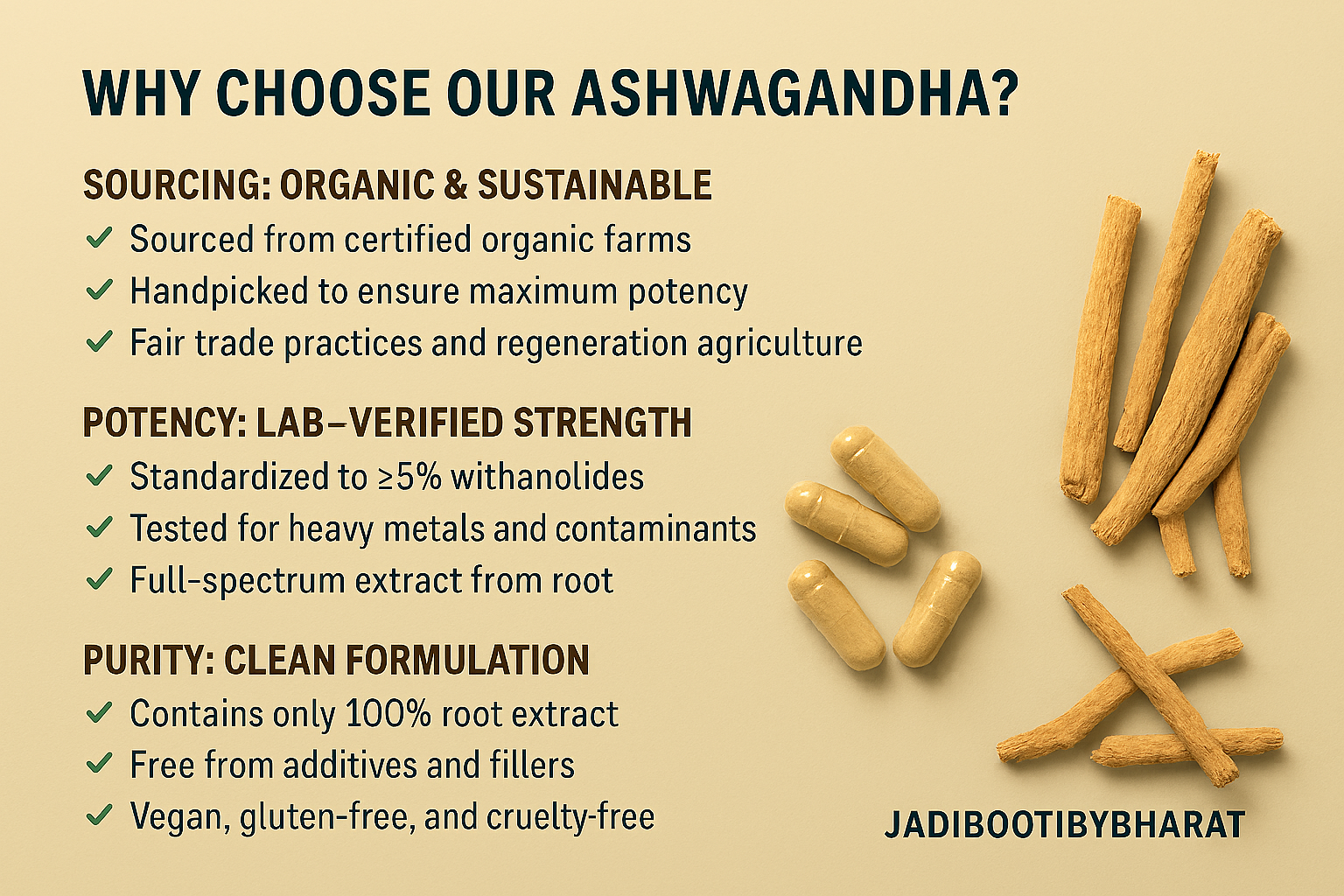 Why Our Ashwagandha Is Superior