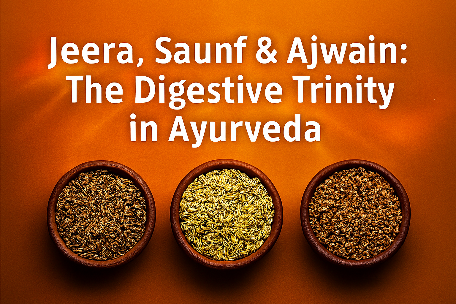Jeera, Saunf & Ajwain