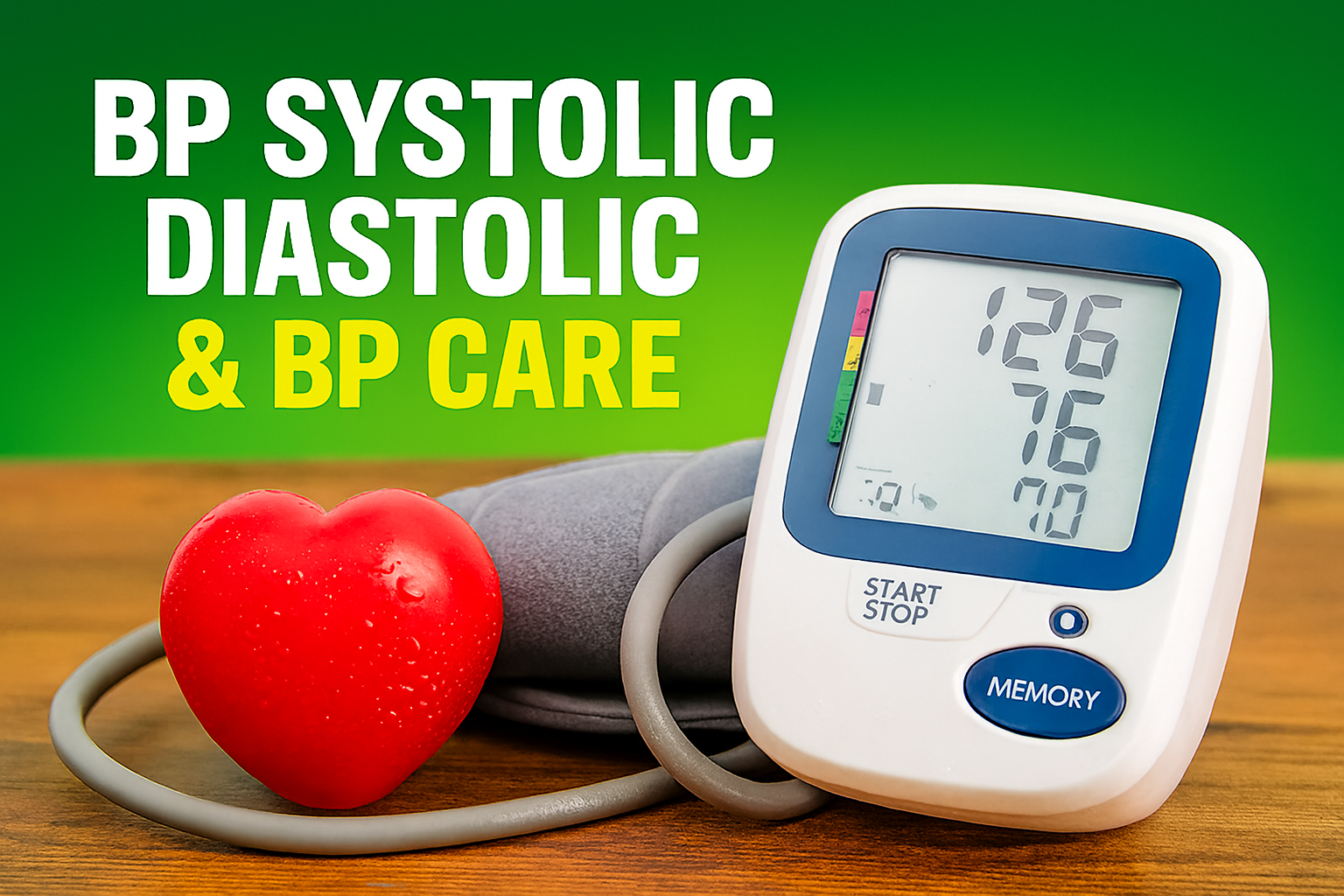 BP Systolic Diastolic & BP Care