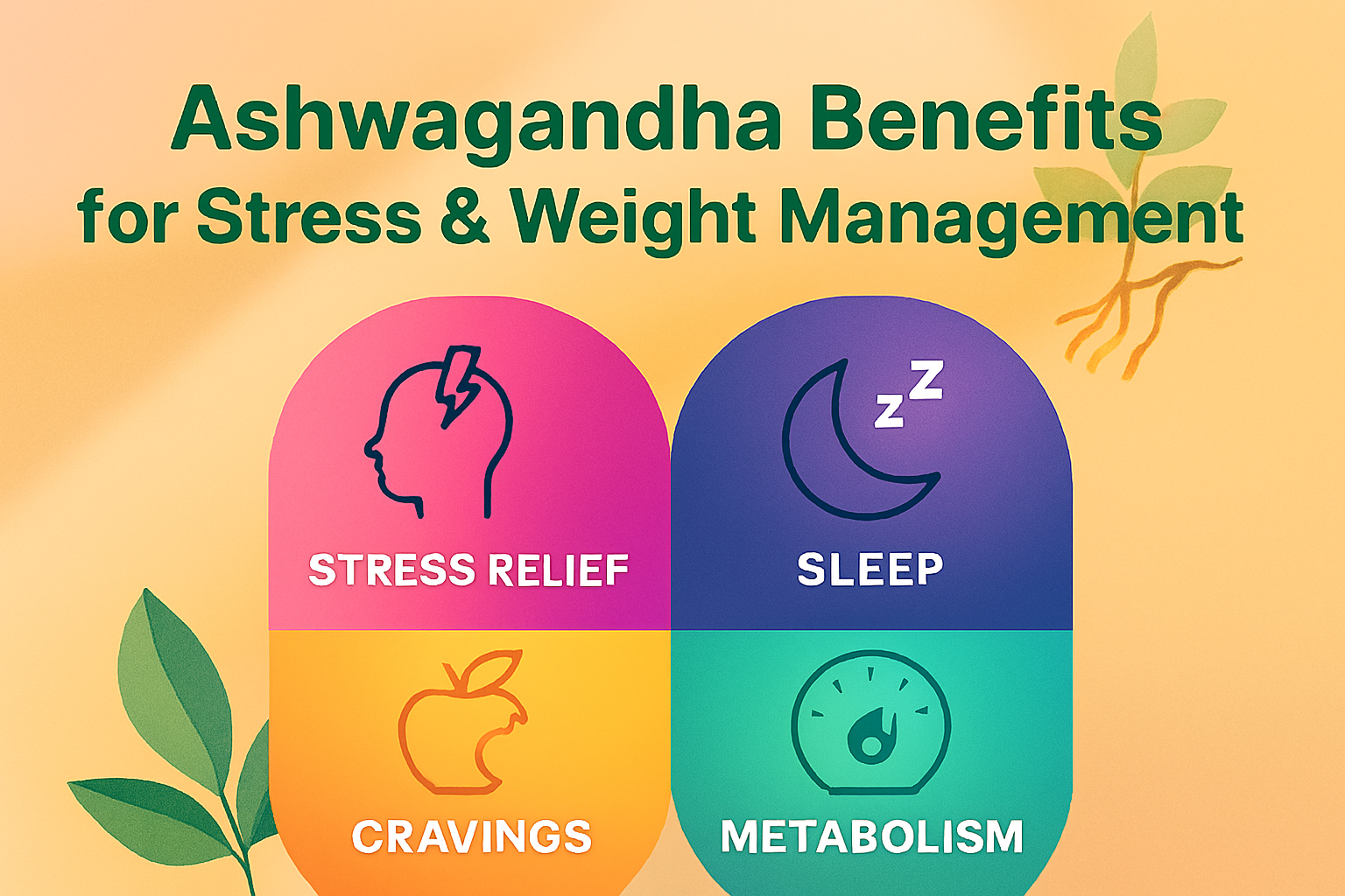 Ashwagandha for Stress & Weight Management