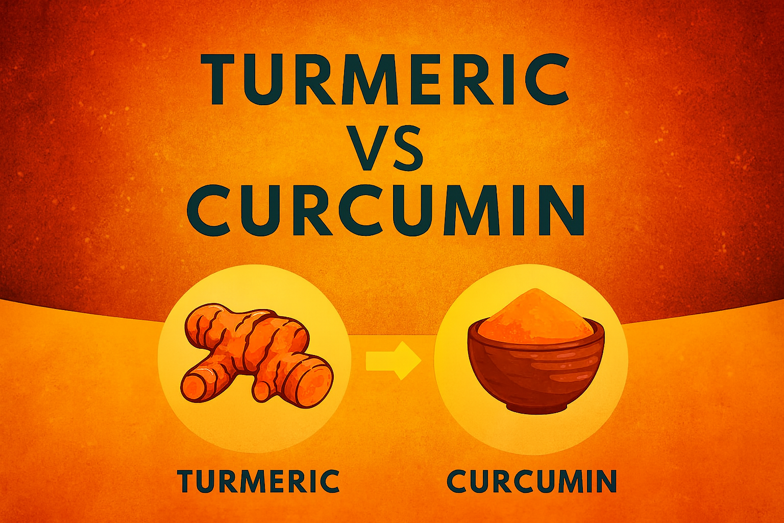 Turmeric vs. Curcumin