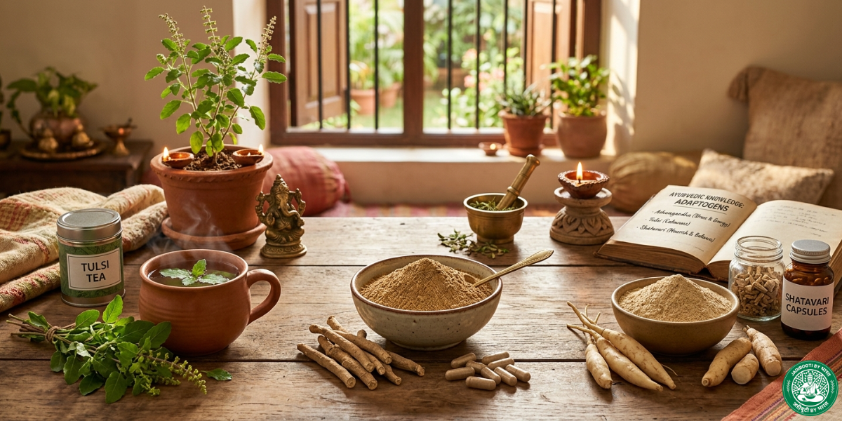 Adaptogens in Ayurveda: Natural Stress-Busters for Modern Life