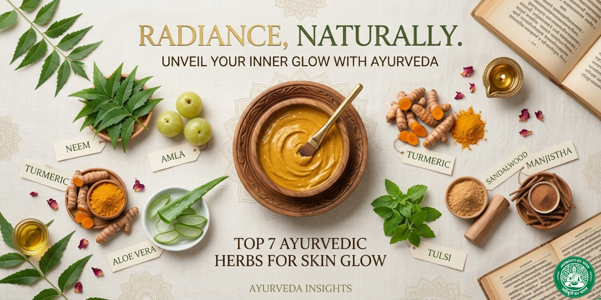 Top 7 Ayurvedic Herbs for Skin Glow: Natural Radiance Through Ayurveda