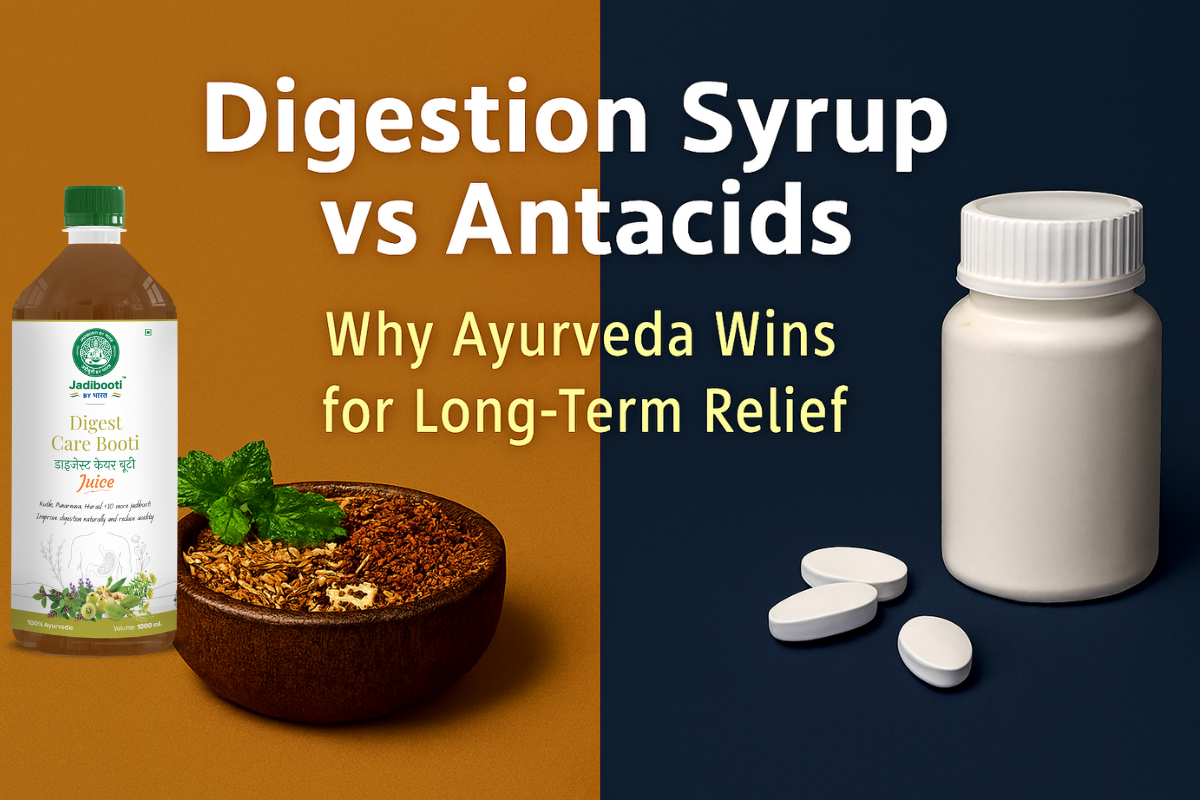 Digestion Syrup vs Antacids