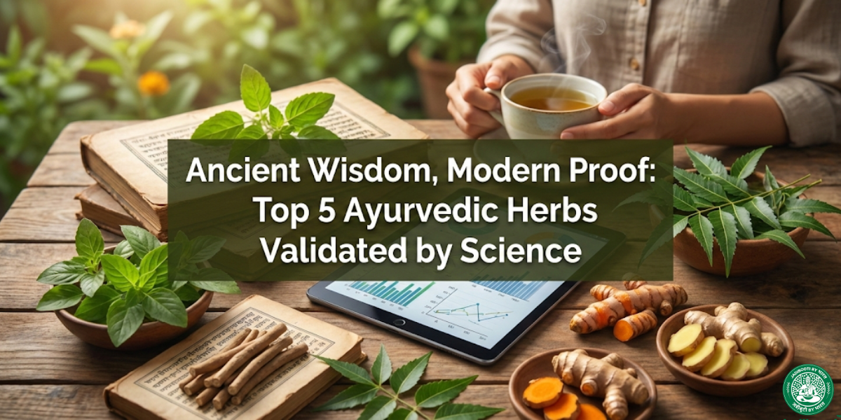 Top 5 Herbs Backed by Both Ayurveda and Clinical Studies