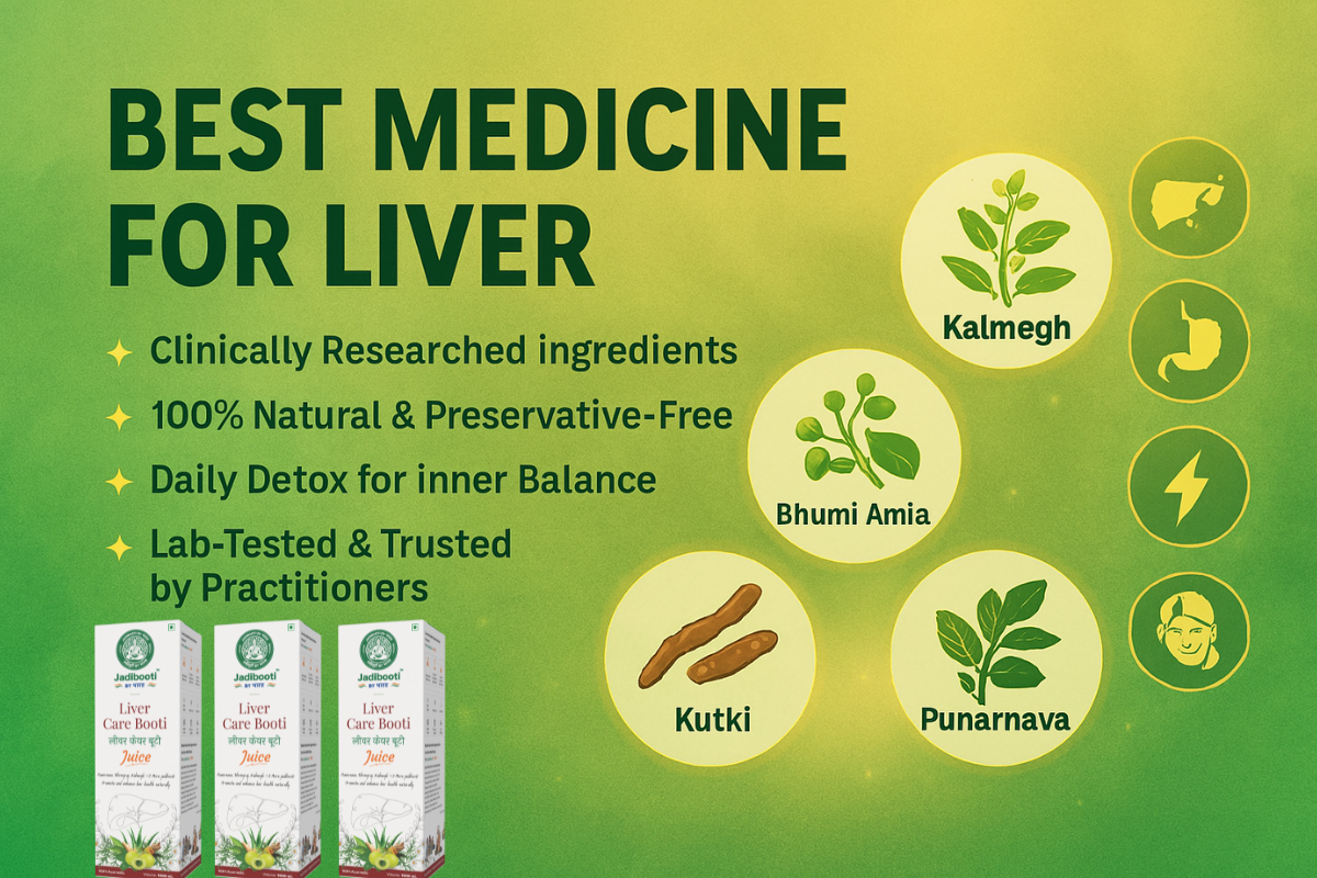 Best Medicine for Liver Health: Liver Care Booti Juice by JadiBooti