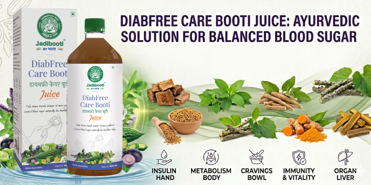 DiabFree Care Booti Juice: Ayurvedic Solution for Balanced Blood Sugar
