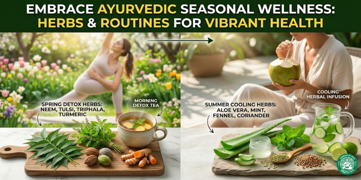 Seasonal Wellness: Herbs and Routines for Spring Detox &amp; Summer Cooling