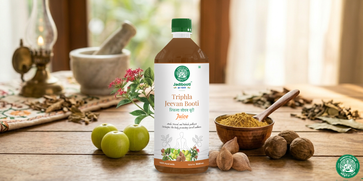 Triphala: The Ancient Superfood for Digestion – Benefits, Usage, and Why Jadibooti by Bharat’s Triphala Jeevan Booti Stands Out
