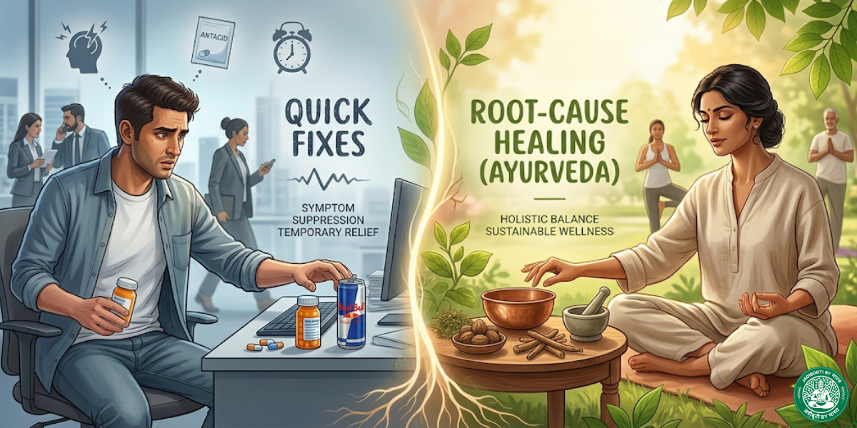 🌿 Introduction: Quick Fixes vs Root-Cause Healing