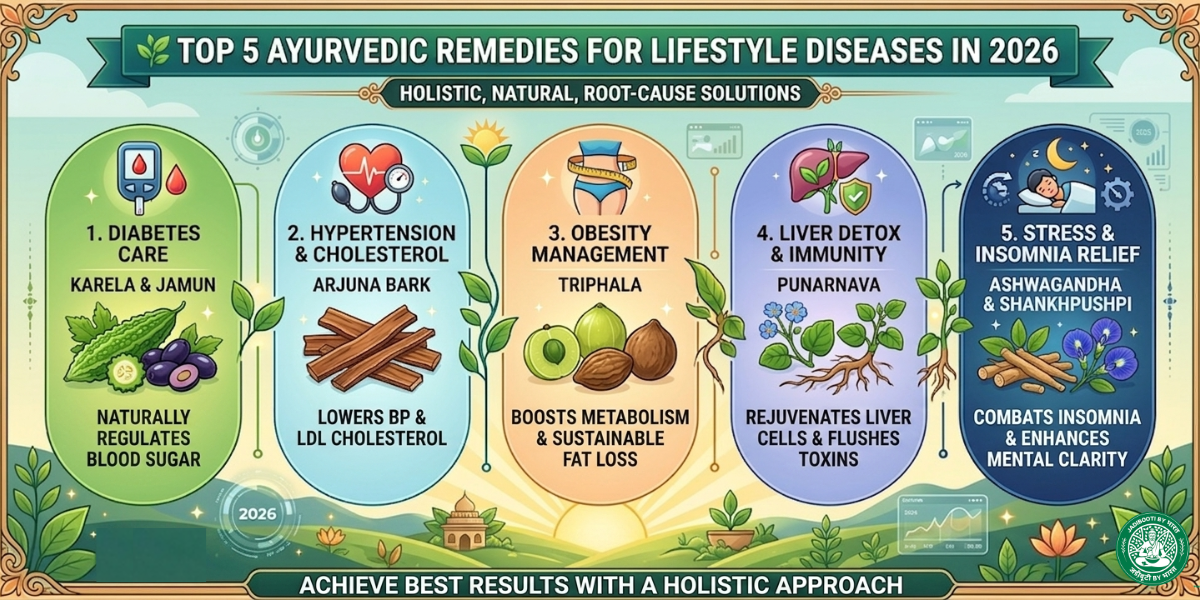 Top 5 Ayurvedic Remedies for Lifestyle Diseases in 2026