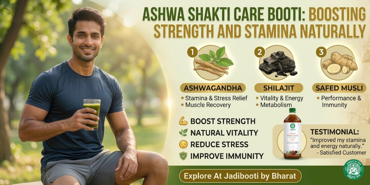 Ashwa Shakti Care Booti: Boosting Strength & Stamina Naturally