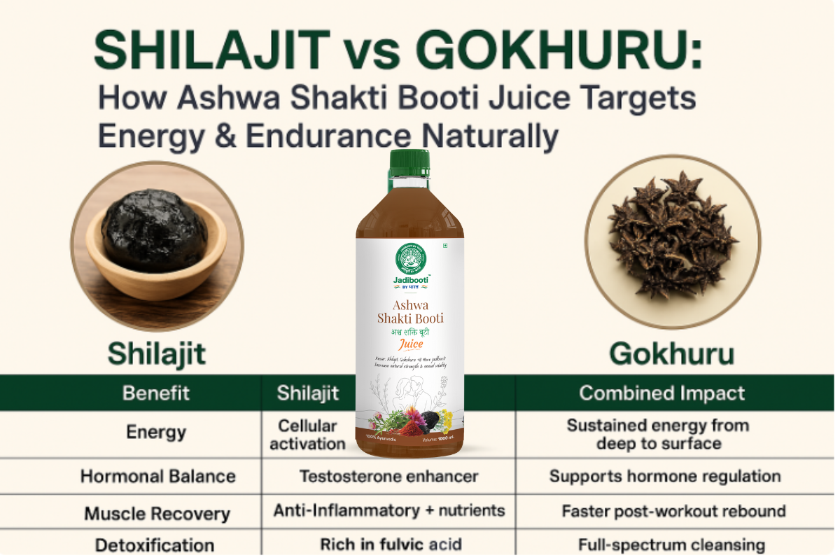 Shilajit vs Gokhuru