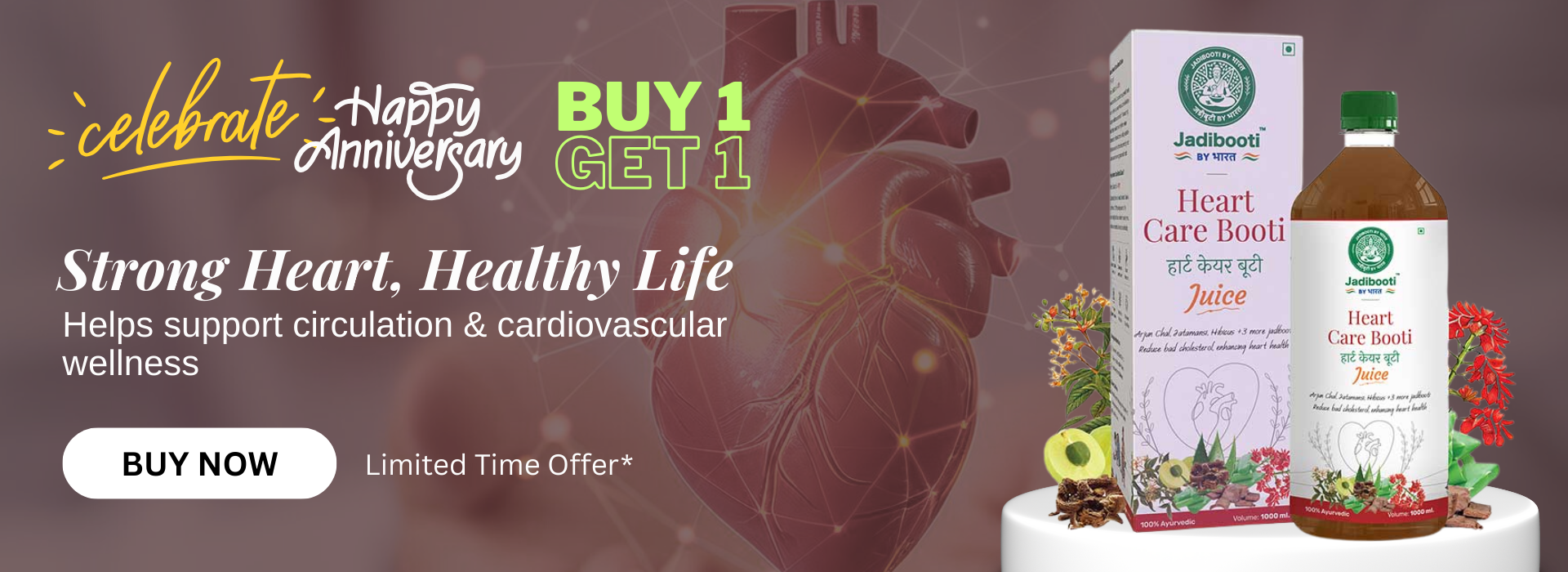 Heart Care Booti Juice Celebration