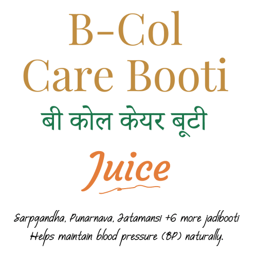 Jadibooti B-Col Care Booti Juice – 1000ml Ayurvedic tonic with Sarpagandha, Punarnava, and Jatamansi for natural blood pressure support