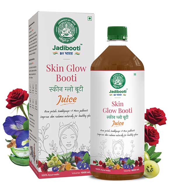 Jadibooti by Bharat Slim Fit Booti Juice – 1000ml Ayurvedic blend with Garcinia, Caralluma, Guggul, and 48 herbs to support natural weight loss and boost metabolism